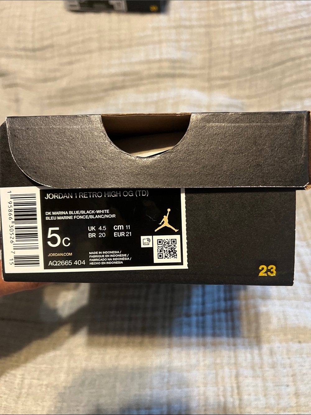 JORDAN 1 Retro High OG size 5c